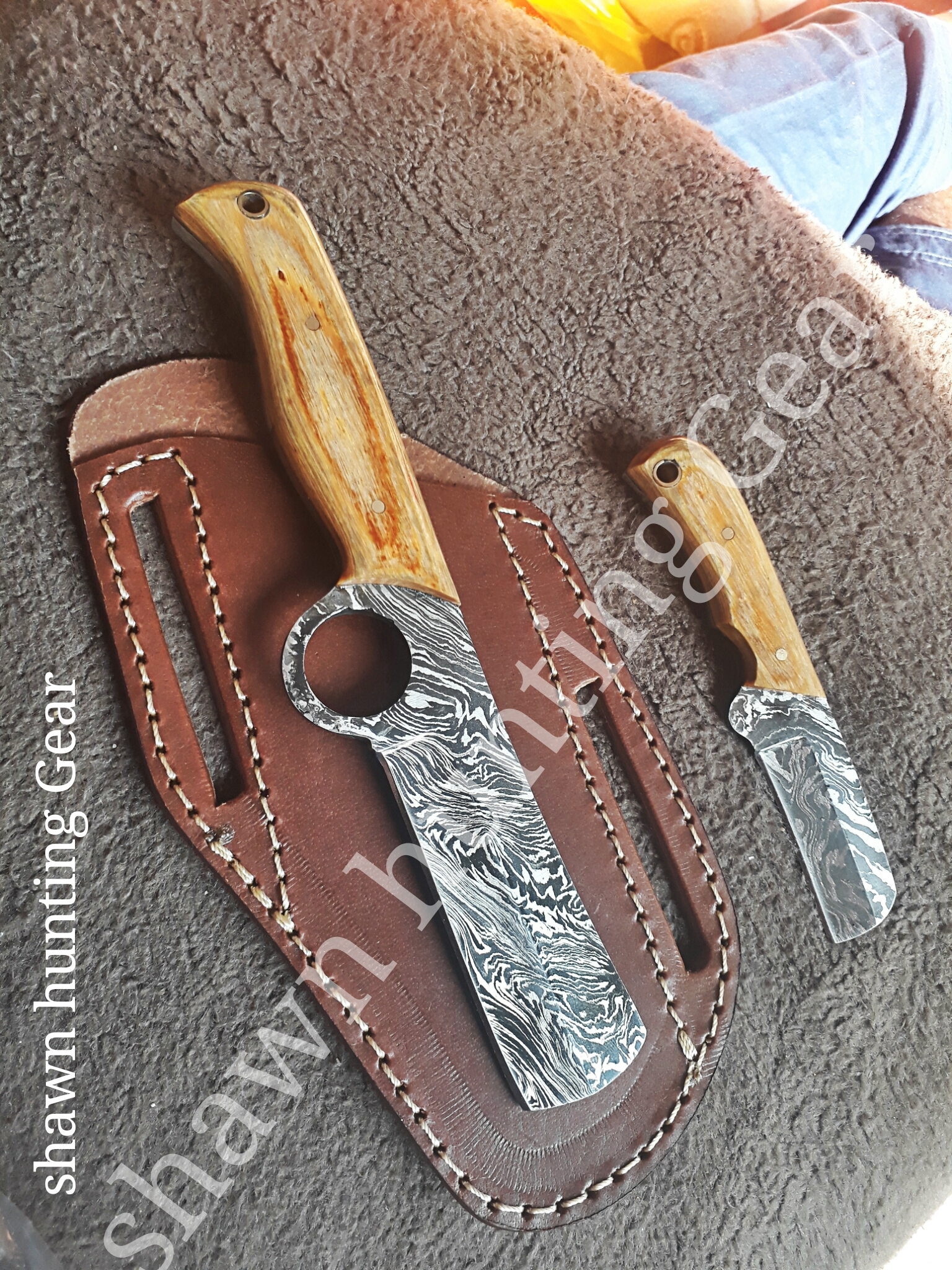 CutNgrow 45.Handmade Cowboy bull cutters gorgeous knives set - Shawn ...