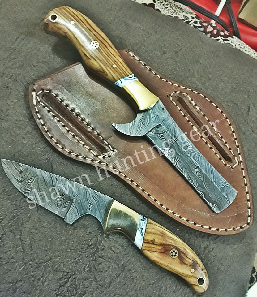 CutNgrow 56.Handmade CowBoy bull cutters gorgeous knives set - Shawn ...