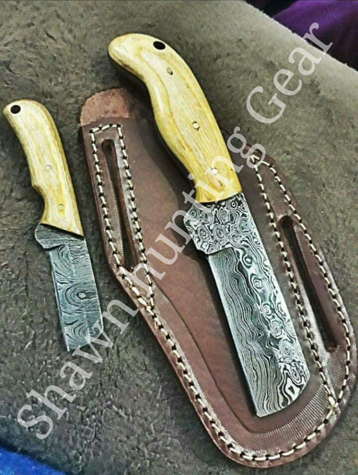 CutNgrow 37.Handmade CowBoy bull cutters gorgeous knives set - Shawn ...