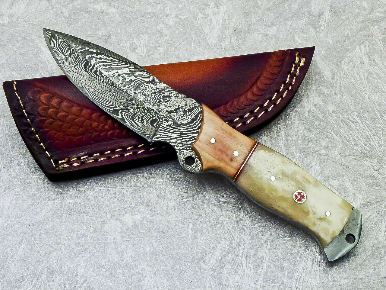 HANDMADE COWBOY EVERYDAY CARRY KNIFE Shawn Hunting Gear